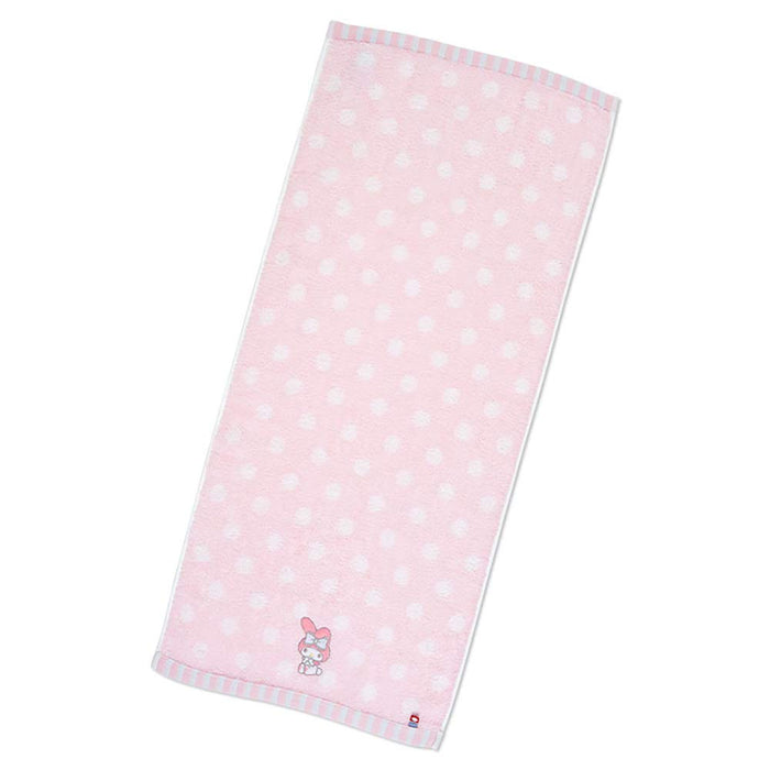Sanrio My Melody Imabari Face Towel Dots Design- Japan Figure Store - #1 Bring To You The Best Japanese Goods