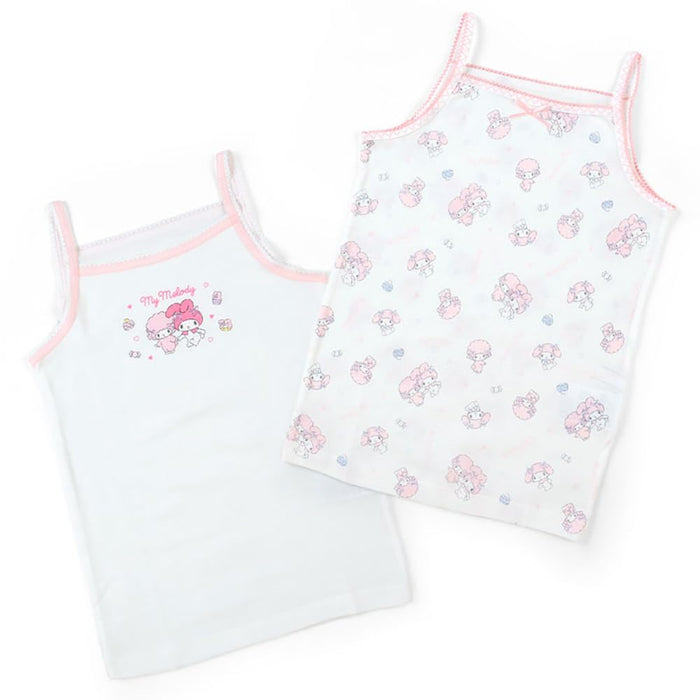 Sanrio My Melody Kids Camisole Set of 2 Size 120Cm - Comfortable & Cute- Japan Figure Store - #1 Bring To You The Best Japanese Goods