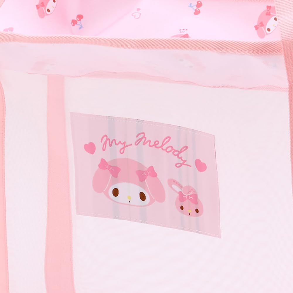 Sanrio My Melody Mesh Storage Case L - Organization Solution- Japan Figure Store - #1 Bring To You The Best Japanese Goods