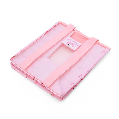 Sanrio My Melody Mesh Storage Case Medium - Cute and Durable Organizer- Japan Figure Store - #1 Bring To You The Best Japanese Goods