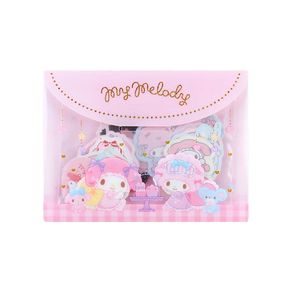 Sanrio My Melody Sticker & Case Set Japan 400441- Japan Figure Store - #1 Bring To You The Best Japanese Goods