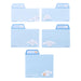 Sanrio Cinnamoroll Sticky Notes 6.9x6.9cm - Cute Character Design- Japan Figure Store - #1 Bring To You The Best Japanese Goods