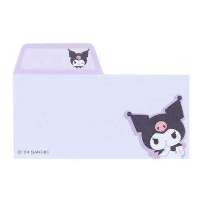 Sanrio Kuromi Sticky Notes 6.9x6.9cm - Cute Character Design 163121- Japan Figure Store - #1 Bring To You The Best Japanese Goods