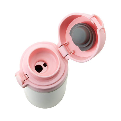 Sanrio Hello Kitty One-Touch Stainless Steel Bottle 370Ml- Japan Figure Store - #1 Bring To You The Best Japanese Goods