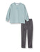 Sanrio Girls Pajama Set - Green Long Sleeve Top and Bottom 100% Cotton Size 100- Japan Figure Store - #1 Bring To You The Best Japanese Goods