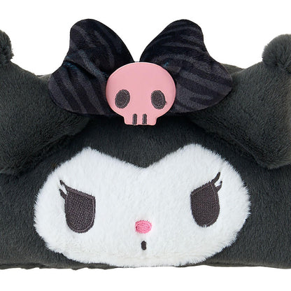Étui à crayons Sanrio Kuromi Monotone Animal en polyester PU, design durable.