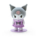 Sanrio Kuromi Mini Flocky Dress-Up Doll - Sanrio Pitatto Friends Kuromi-Chan 6.8x3.6x3cm 604321- Japan Figure Store - #1 Bring To You The Best Japanese Goods