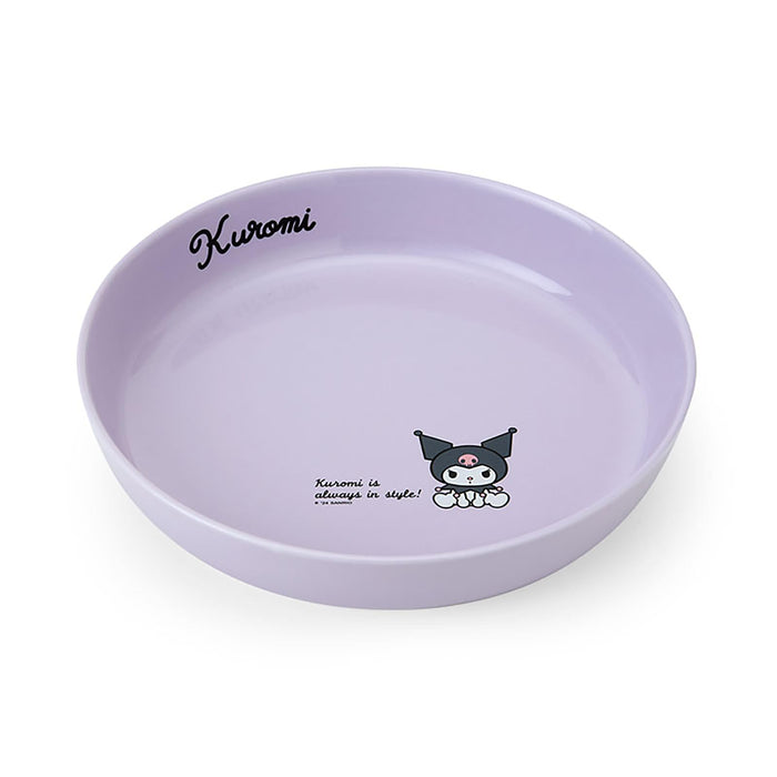 Sanrio Kuromi 21cm Ceramic Plate Microwave Dishwasher Safe Curry Pasta Plate