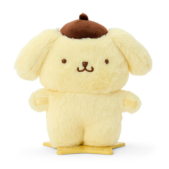 Sanrio Pompompurin Plush Doll M Pitatto Friends Polyester Ages 3+ 411663