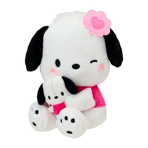 Sanrio Pochacco Plush Toy - Grand Prix Edition Ages 3+ Polyester 300675- Japan Figure Store - #1 Bring To You The Best Japanese Goods