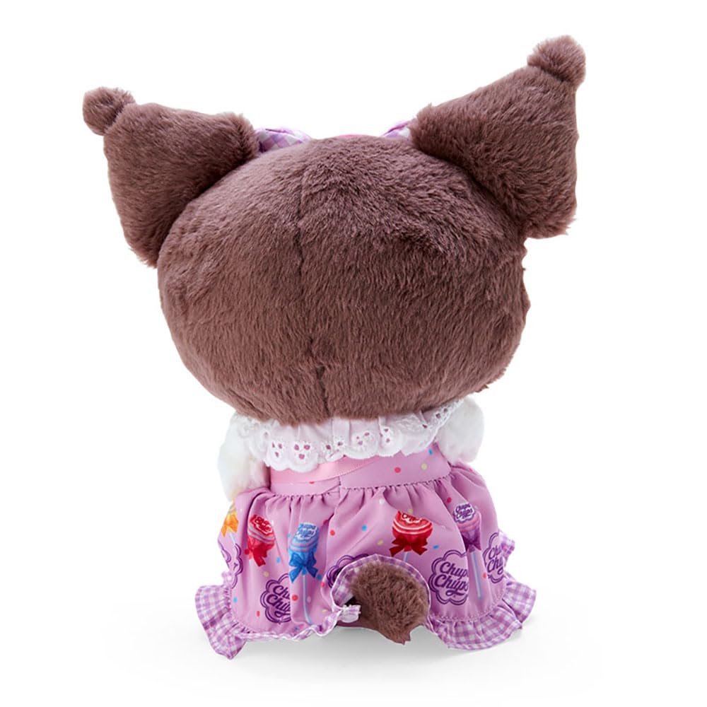 Sanrio Kuromi Chupa Chups Plush Toy 2nd Edition - 25x19x15.5 cm- Japan Figure Store - #1 Bring To You The Best Japanese Goods