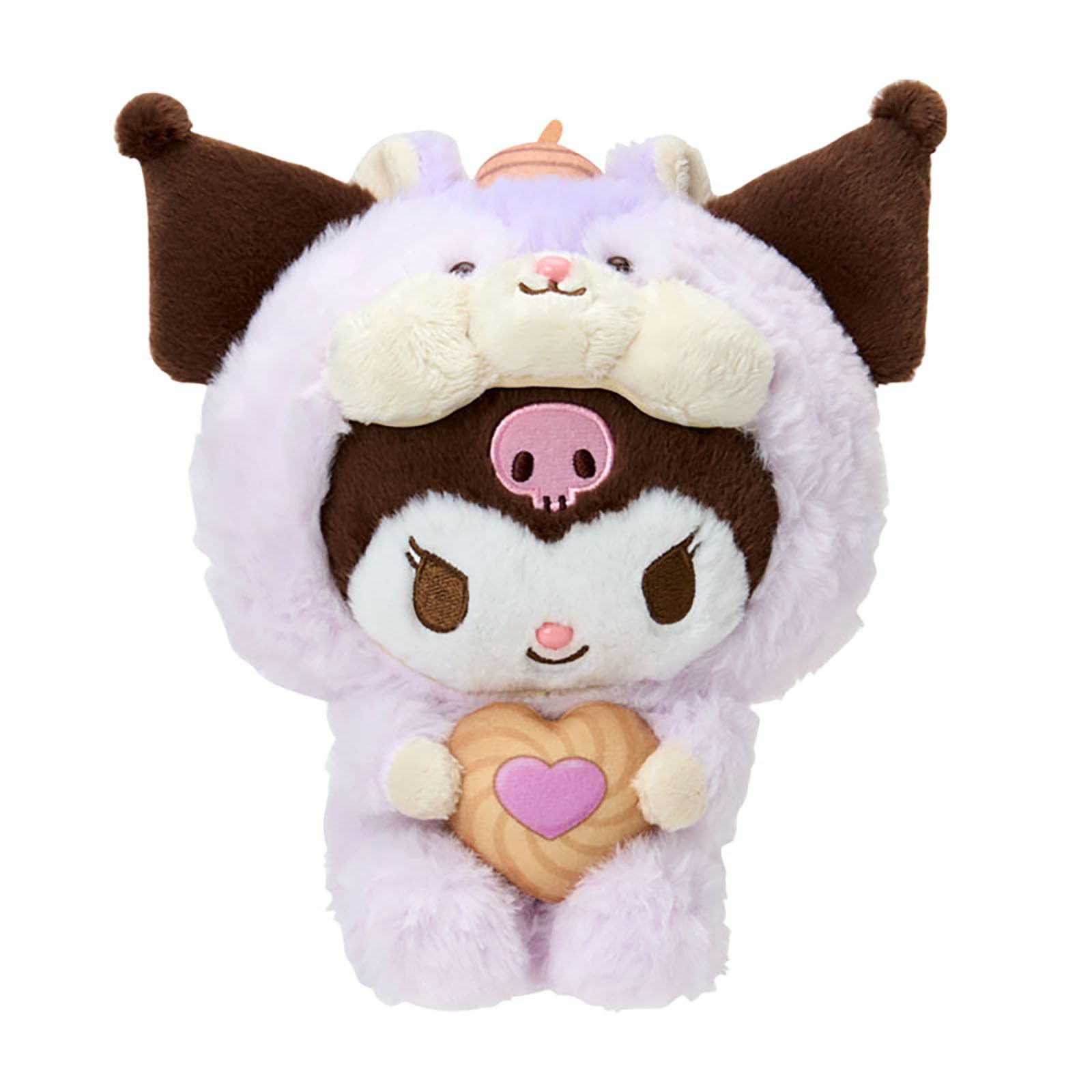 Sanrio Kuromi, peluche moelleuse en forme d'écureuil, pour enfants de 3 ans et plus - Modèle 651109