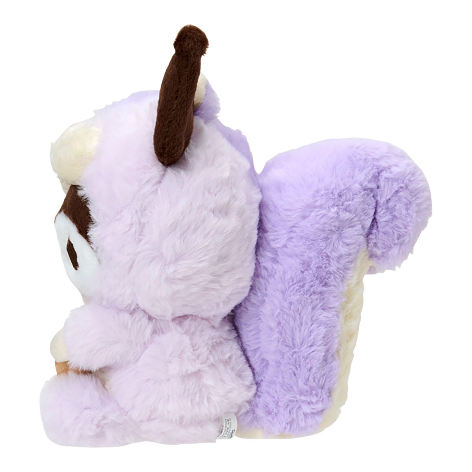 Sanrio Kuromi, peluche moelleuse en forme d'écureuil, pour enfants de 3 ans et plus - Modèle 651109