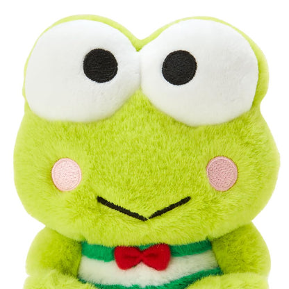 Sanrio Kerokerokeroppi Keroppi Plush Toy 13x12x8 cm Character 618063- Japan Figure Store - #1 Bring To You The Best Japanese Goods