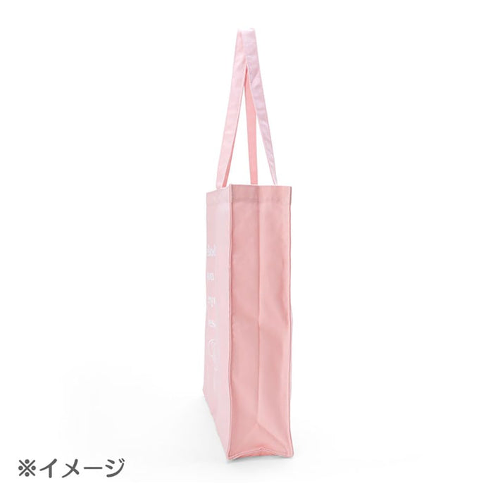 Sanrio Pochacco Cotton Tote Bag 40x36x10cm Perfect Handbag with Cute Character- Japan Figure Store - #1 Bring To You The Best Japanese Goods