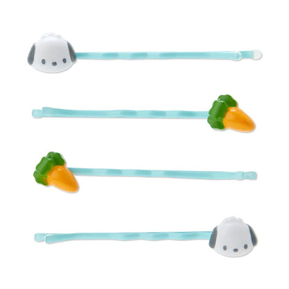 Sanrio Pochacco Hairpin Set in Case - Always Sanrio Collection- Japan Figure Store - #1 Bring To You The Best Japanese Goods