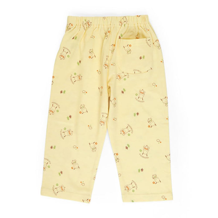 Sanrio Pochacco Kids Short Sleeve Pajamas 120cm Cotton Pajama Set- Japan Figure Store - #1 Bring To You The Best Japanese Goods