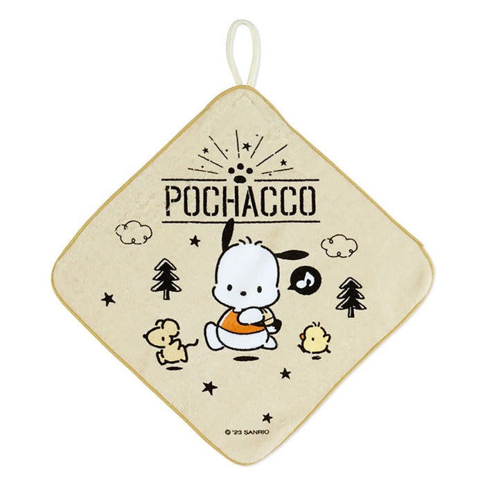 Sanrio Pochacco Loop Hand Towel Set for Kids 3-Piece Pack- Japan Figure Store - #1 Bring To You The Best Japanese Goods