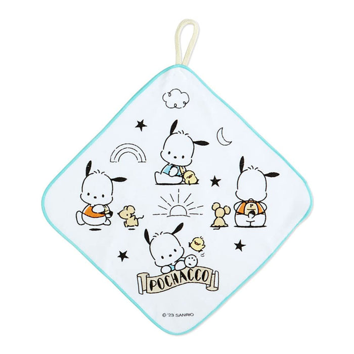 Sanrio Pochacco Loop Hand Towel Set for Kids 3-Piece Pack- Japan Figure Store - #1 Bring To You The Best Japanese Goods
