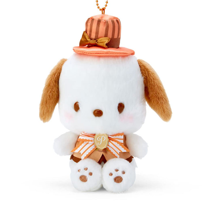 Sanrio Pochacco Mascot Holder from Sanrio Tea Room - Model 770043- Japan Figure Store - #1 Bring To You The Best Japanese Goods