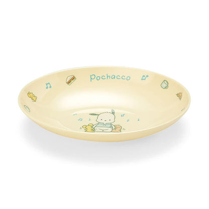 Sanrio Pochacco Melamine Curry and Pasta Plate Durable and Stylish- Japan Figure Store - #1 Bring To You The Best Japanese Goods
