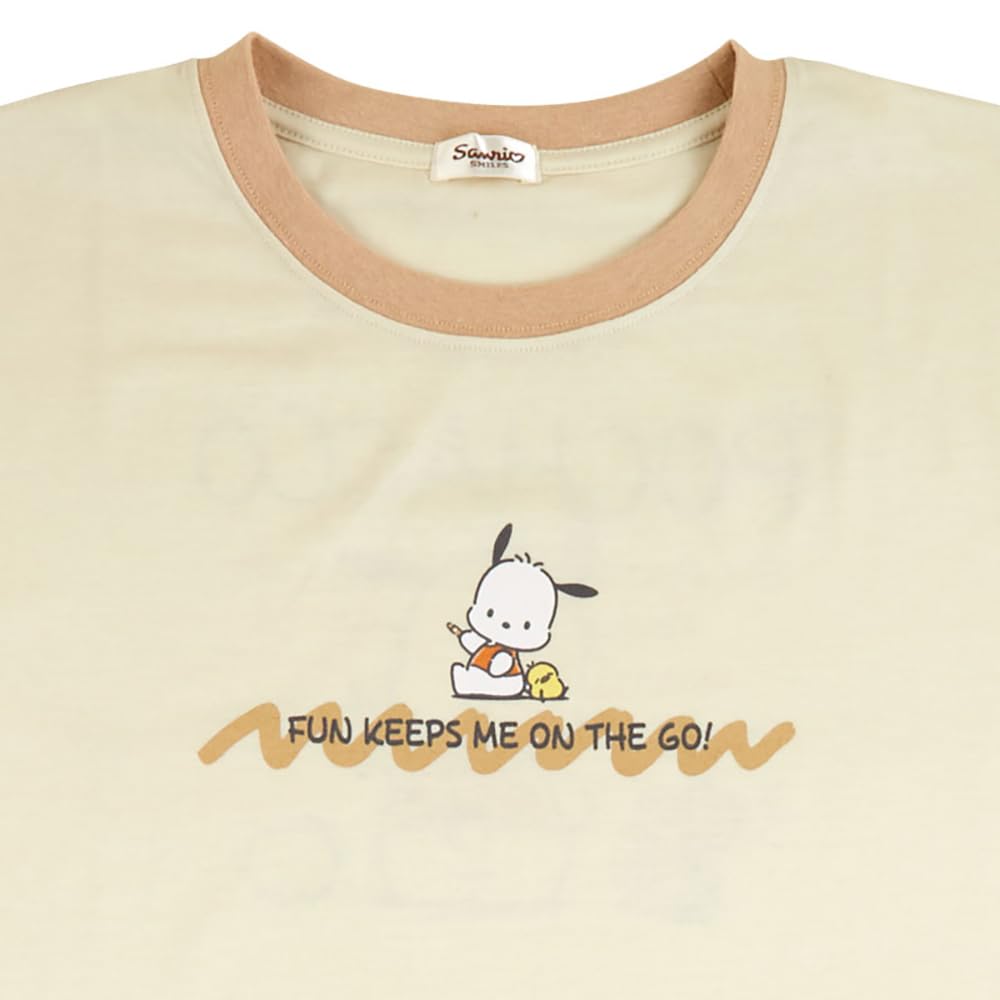 Sanrio Pochacco Oversized T-Shirt - Comfortable and Stylish Casual Wear- Japan Figure Store - #1 Bring To You The Best Japanese Goods