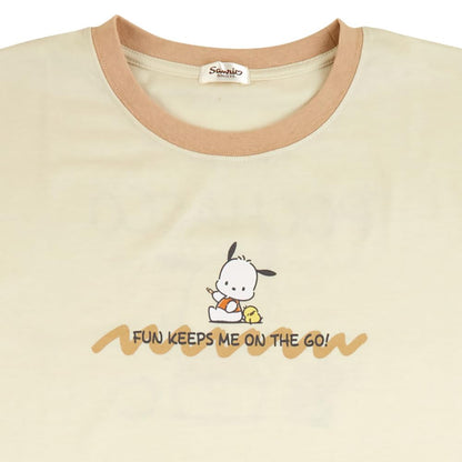 Sanrio Pochacco Oversized T-Shirt - Comfortable and Stylish Casual Wear- Japan Figure Store - #1 Bring To You The Best Japanese Goods