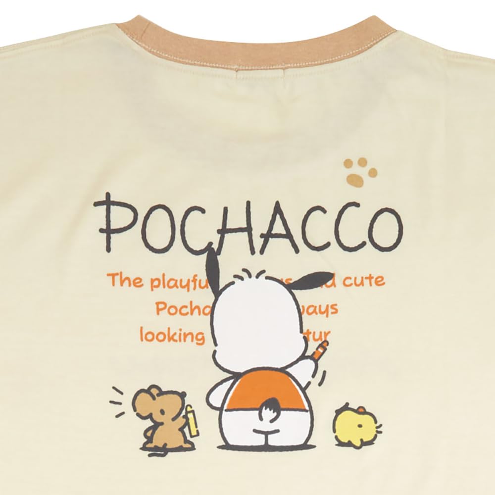 Sanrio Pochacco Oversized T-Shirt - Comfortable and Stylish Casual Wear- Japan Figure Store - #1 Bring To You The Best Japanese Goods