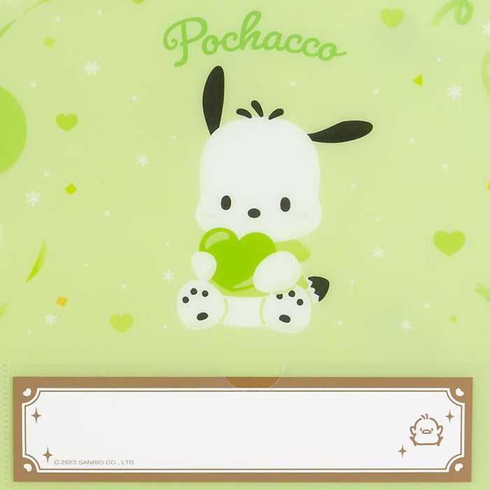 Sanrio Pochacco Pocket File 20x28x2cm - Character Organizer 354112- Japan Figure Store - #1 Bring To You The Best Japanese Goods
