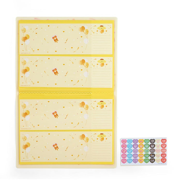Sanrio Pocket File 20x28cm - Pompompurin Character Organizer Folder- Japan Figure Store - #1 Bring To You The Best Japanese Goods