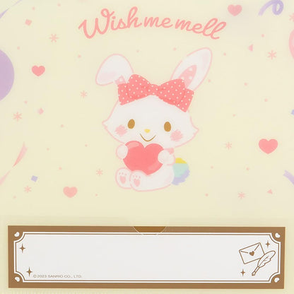 Sanrio Wish Me Mell Pocket File 20x28cm - Cute Character Organizer- Japan Figure Store - #1 Bring To You The Best Japanese Goods