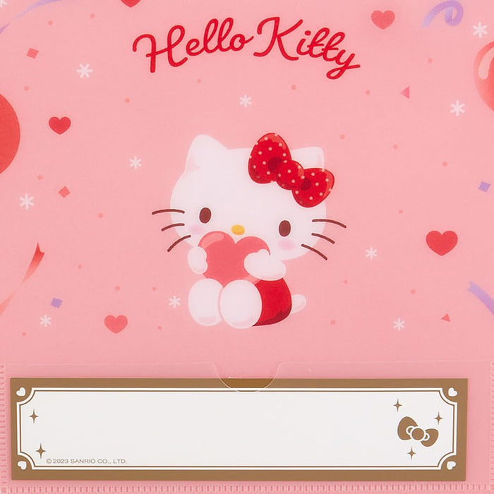 Sanrio Hello Kitty Pocket File 20x28x2 cm Character Design 353558- Japan Figure Store - #1 Bring To You The Best Japanese Goods
