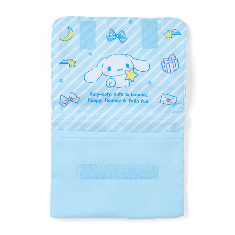 Sanrio Cinnamoroll Pocket Pouch Clip with Name Space - Made in Japan- Japan Figure Store - #1 Bring To You The Best Japanese Goods