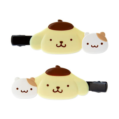 Sanrio Pompompurin Bangs Clip Long Hair Accessory 876241- Japan Figure Store - #1 Bring To You The Best Japanese Goods