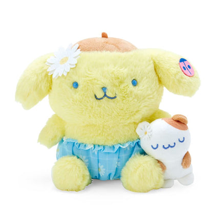 Sanrio Pompompurin Daisy Plush Toy - Cuddly and Cute Plushie Collectible- Japan Figure Store - #1 Bring To You The Best Japanese Goods