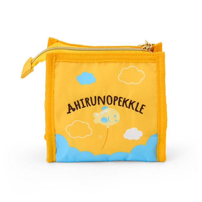 Sanrio Dreaming Balloon Peckle Duck Pouch for Ages 3+ Polyester Zinc Alloy