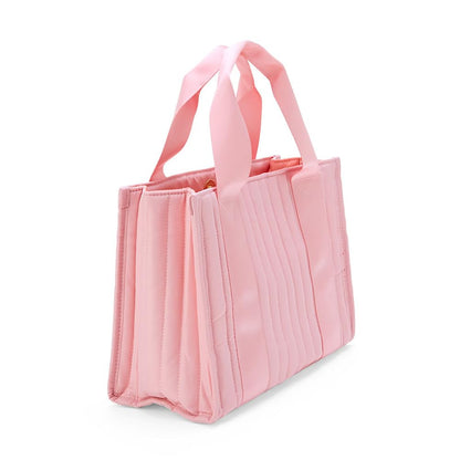 Sanrio Quilted Hello Kitty Tote Bag Medium 46x12.5x28Cm- Japan Figure Store - #1 Bring To You The Best Japanese Goods