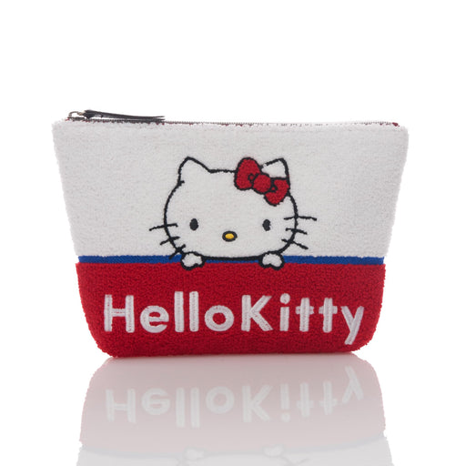 Sanrio Sagara Pouch White Hello Kitty Compact Makeup Bag- Japan Figure Store - #1 Bring To You The Best Japanese Goods