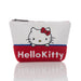 Sanrio Sagara Pouch White Hello Kitty Compact Makeup Bag- Japan Figure Store - #1 Bring To You The Best Japanese Goods