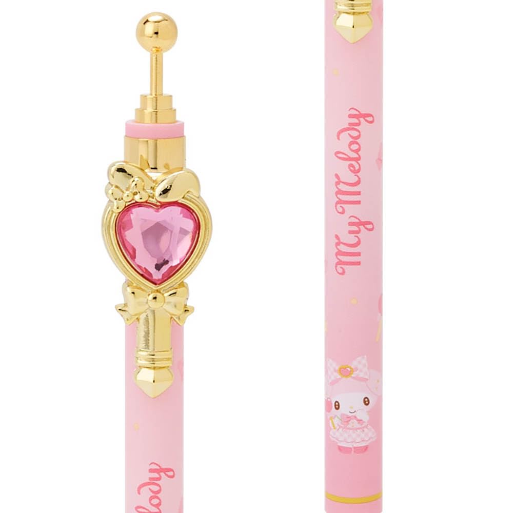 Sanrio My Melody Ballpoint Pen with Stone Black Ink 682632- Japan Figure Store - #1 Bring To You The Best Japanese Goods