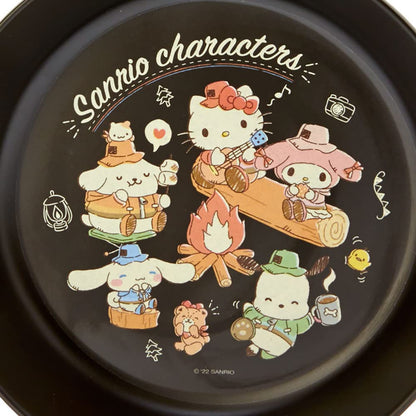 Sanrio Characters Melamine Plate Cute Camp 124648 Durable Kids Dish.- Japan Figure Store - #1 Bring To You The Best Japanese Goods