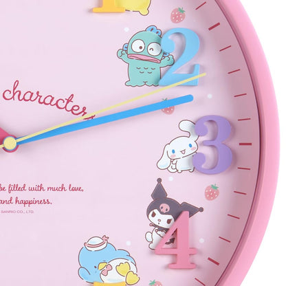 Sanrio Characters Wall Clock 29.5x29.5cm Cute Decor Clock- Japan Figure Store - #1 Bring To You The Best Japanese Goods
