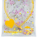 Sanrio Clear Pouch with Carabiner - Pompompurin Colorful Heart Series 3rd Edition- Japan Figure Store - #1 Bring To You The Best Japanese Goods