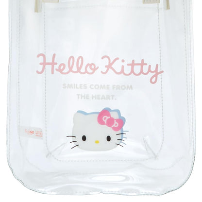 Sanrio Clear Shoulder Bag Hello Kitty 21x17x7.5 cm Character 181455- Japan Figure Store - #1 Bring To You The Best Japanese Goods
