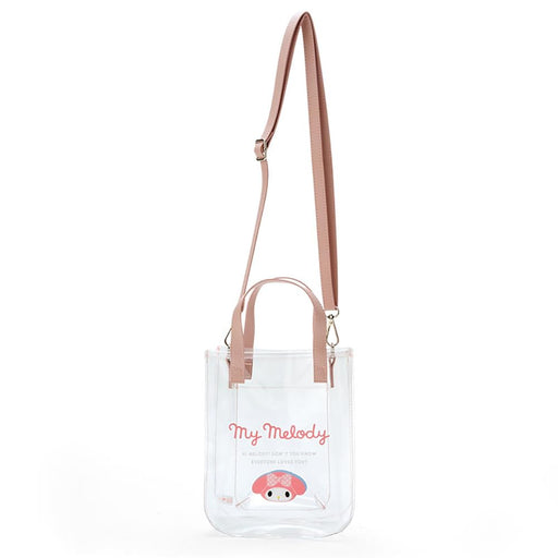 Sanrio Clear Shoulder Bag My Melody 21x17x7.5 cm Character Bag- Japan Figure Store - #1 Bring To You The Best Japanese Goods