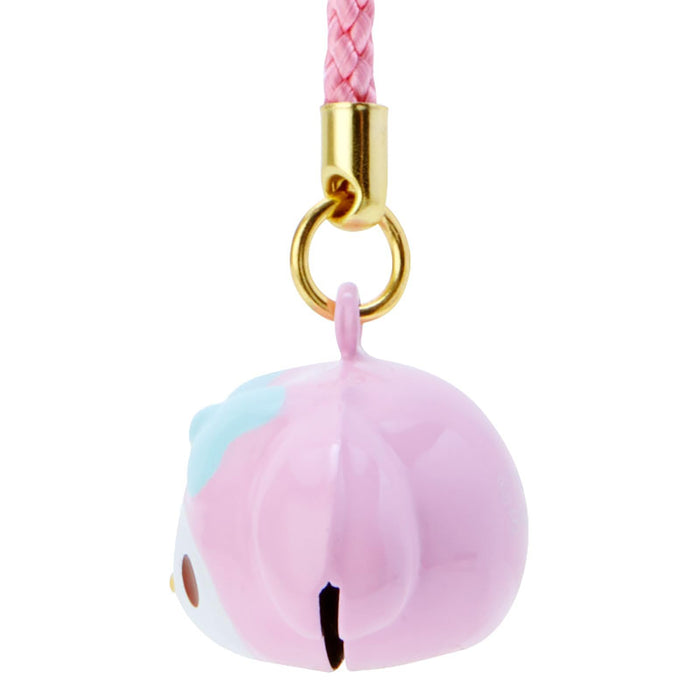 Sanrio My Melody Face-Shaped Brass Bell Strap String 341525- Japan Figure Store - #1 Bring To You The Best Japanese Goods