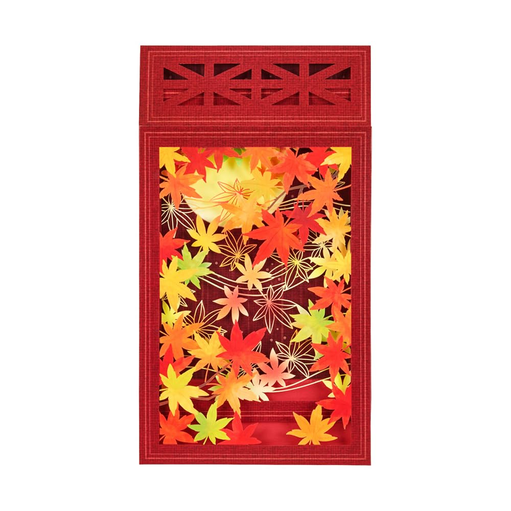 Sanrio Autumn Leaves Laser Cut Message Card in Box - Perfect for Fall Greetings- Japan Figure Store - #1 Bring To You The Best Japanese Goods