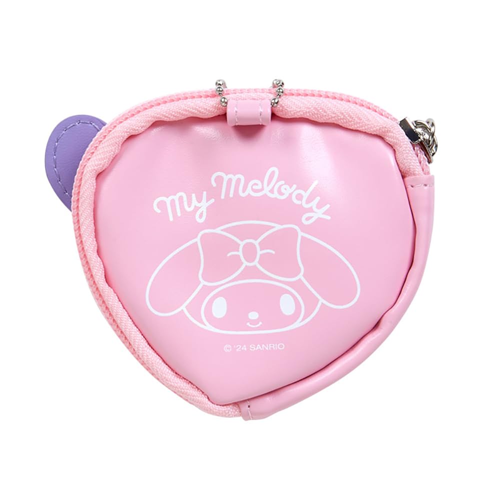 Sanrio Mini Pouch with Badge Colorful Heart Series My Melody 3rd Edition- Japan Figure Store - #1 Bring To You The Best Japanese Goods
