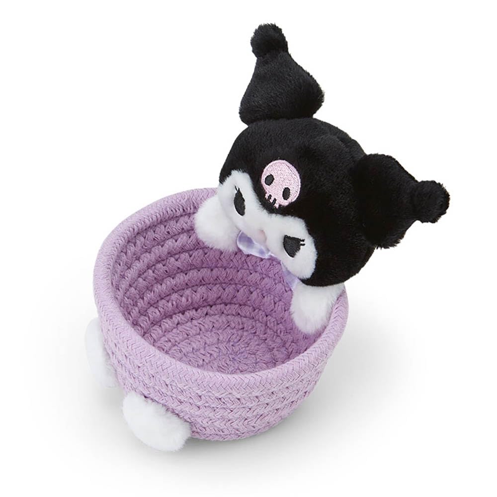 Sanrio Kuromi Rope Basket S - Cute Storage Solution- Japan Figure Store - #1 Bring To You The Best Japanese Goods