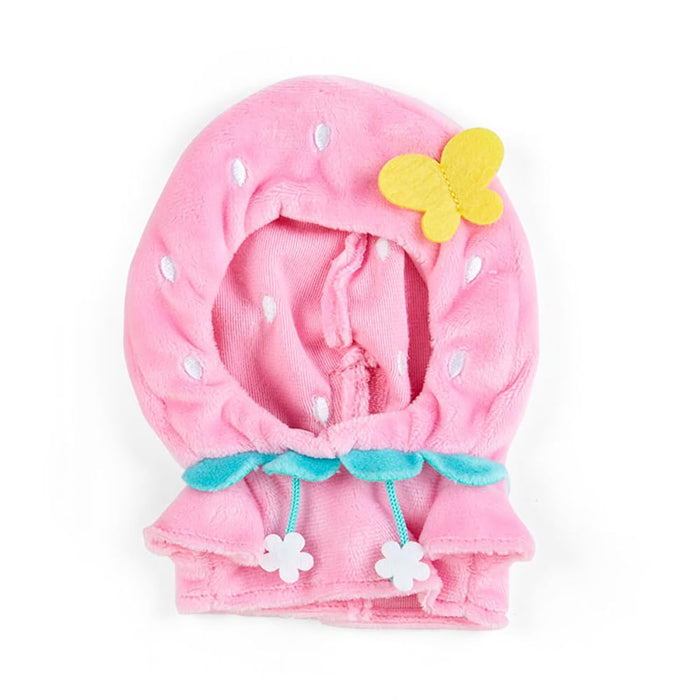 Sanrio Dress-Up Hoodie for Pitatto Friends - Strawberry 17x11cm- Japan Figure Store - #1 Bring To You The Best Japanese Goods